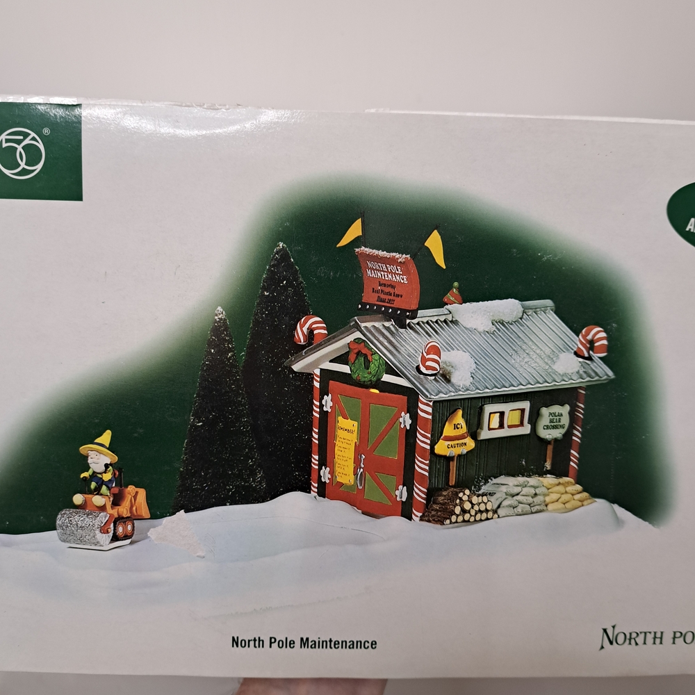 Department 56 North Pole Maintenance 56.57203 NIB/ Unused